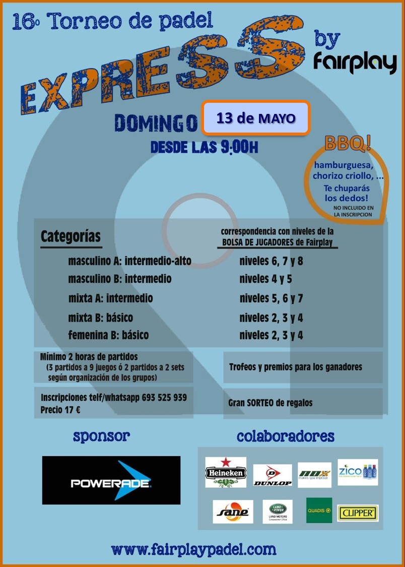 Torneo Express (13 de Mayo)