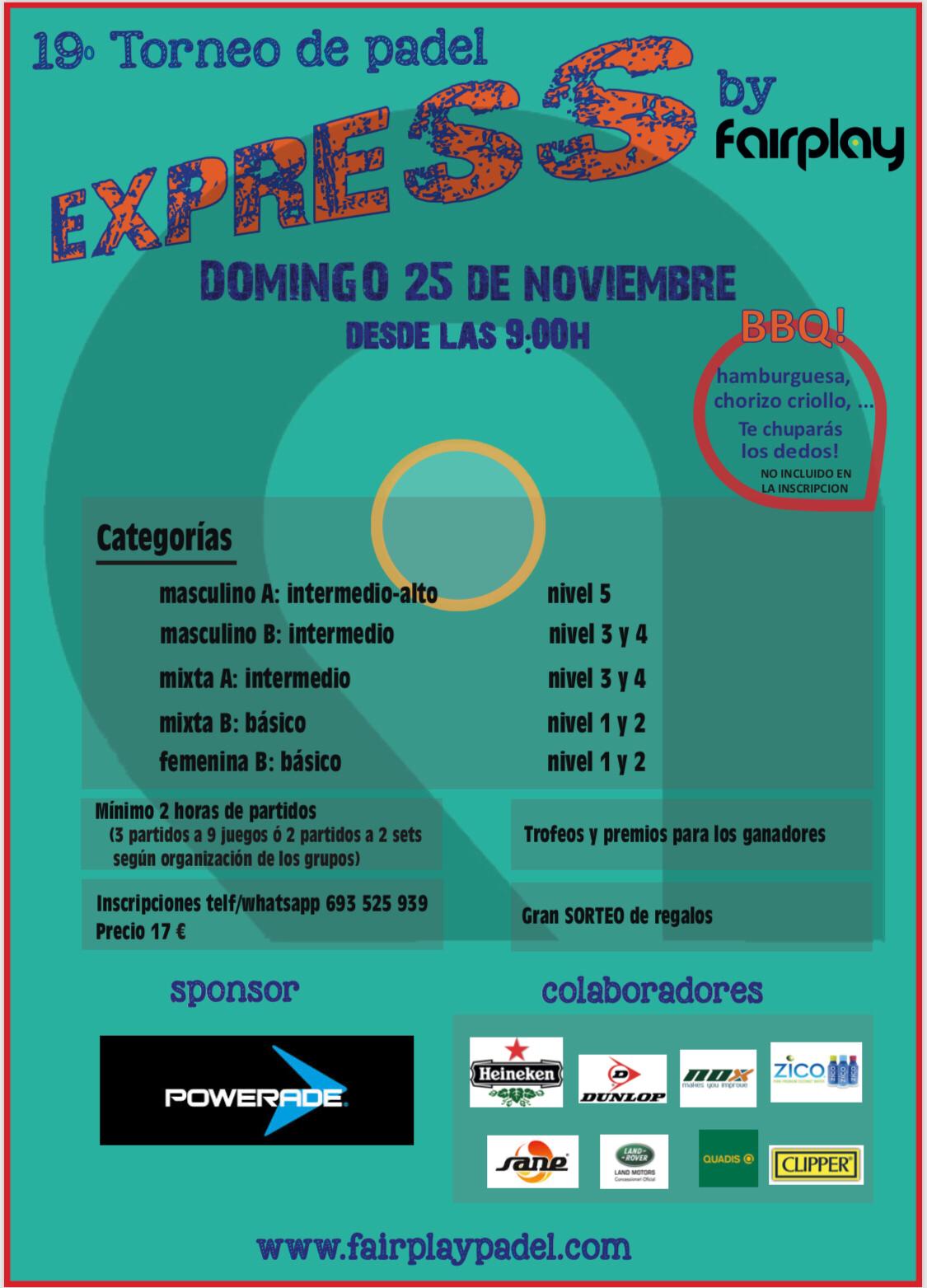 Torneo Express (25 Noviembre)