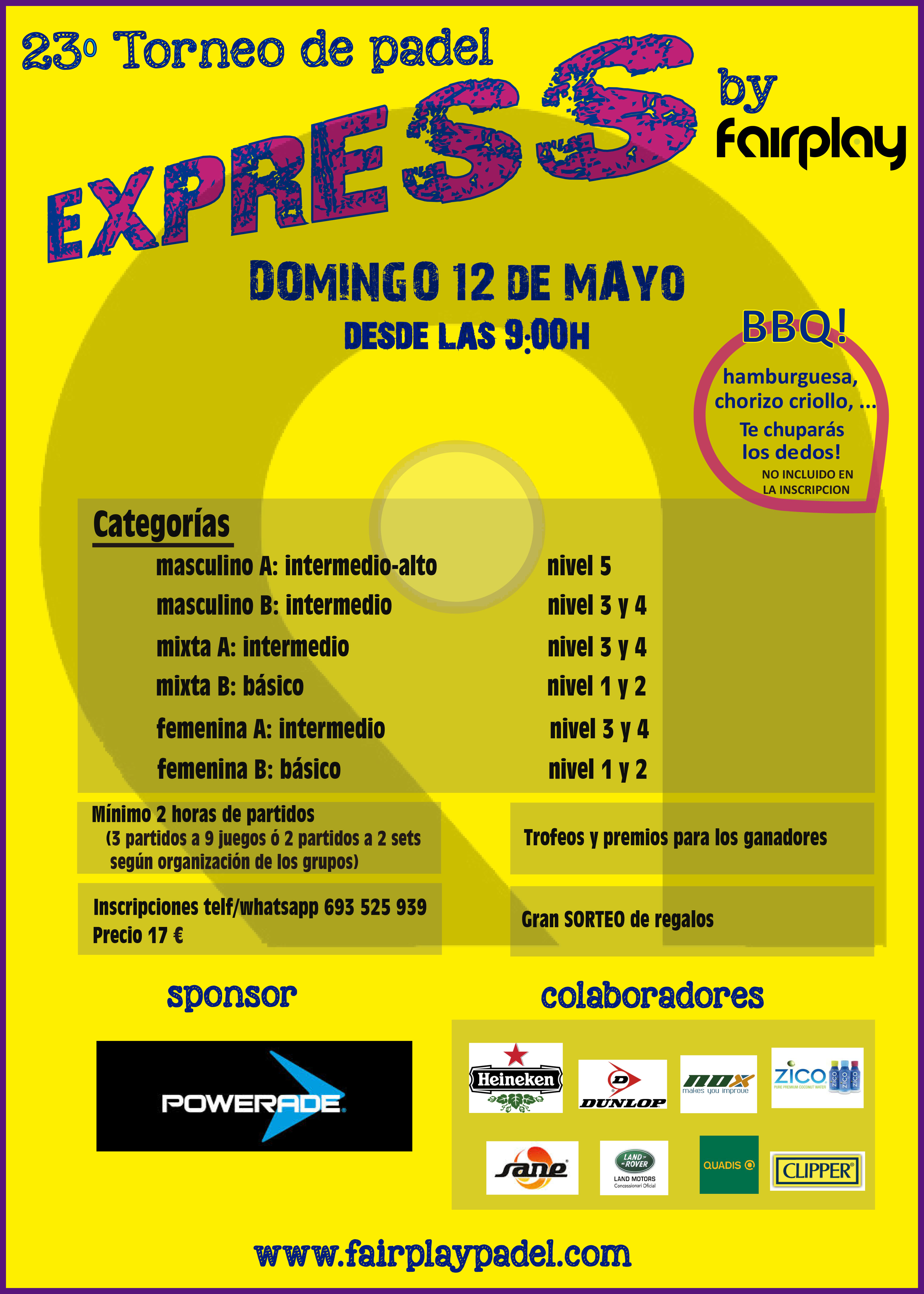 Torneo Express (12 mayo)