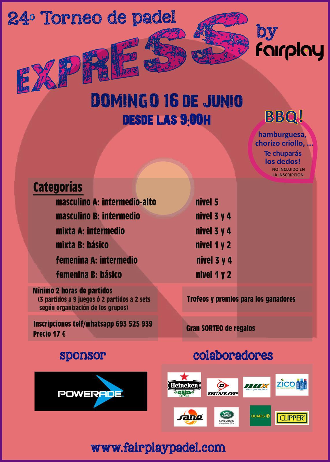 Torneo Express (16 junio)